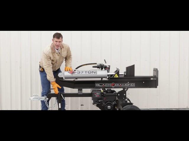 Black Diamond 37 Ton Log Splitter Product Review