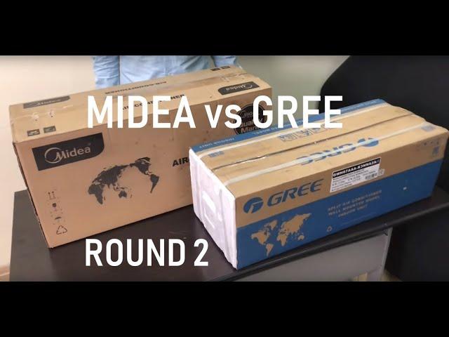 Сравнение недорогих моделей кондиционеров от лидеров рынка GREE и MIDEA