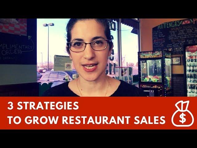 HOW TO INCREASE RESTAURANT SALES | Strategy vs Tactics