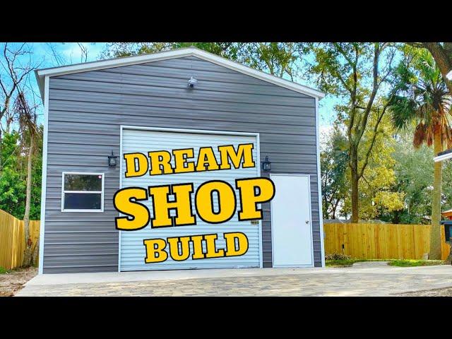 Transforming Dirt Into A Dream Shop: The Ultimate Building Adventure!