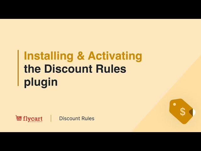 How to Install and Activate the Discount Rules Plugin for WooCommerce