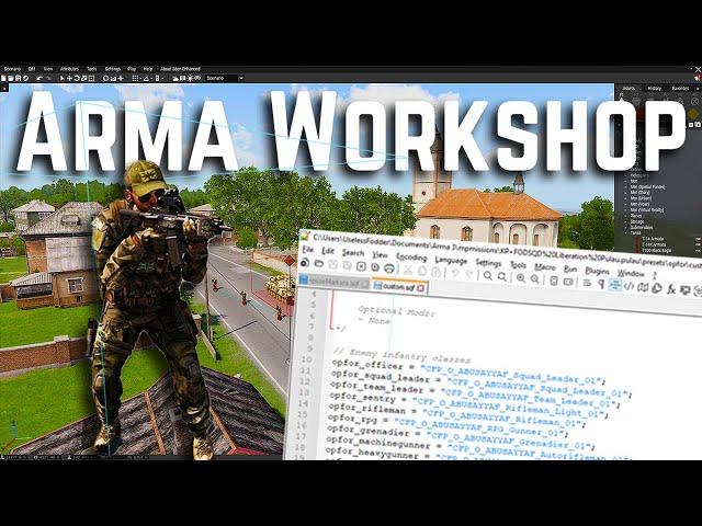 How to make a COMPLETE Arma Multiplayer Mission in 2 Hours in the Eden Editor