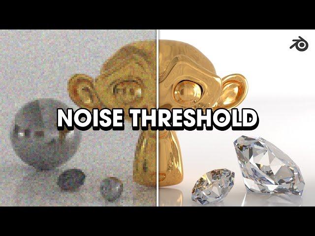 Noise Threshold is BURNING Your PC in Blender