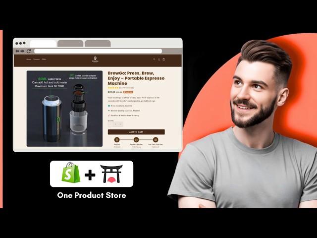 How to Make a PREMIUM One Product Shopify Store (Shrine theme)