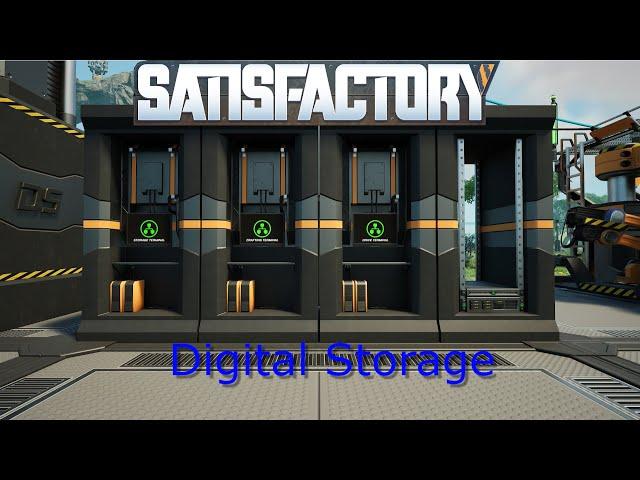 Satisfactory - Digital Storage (DS) Mod Tutorial