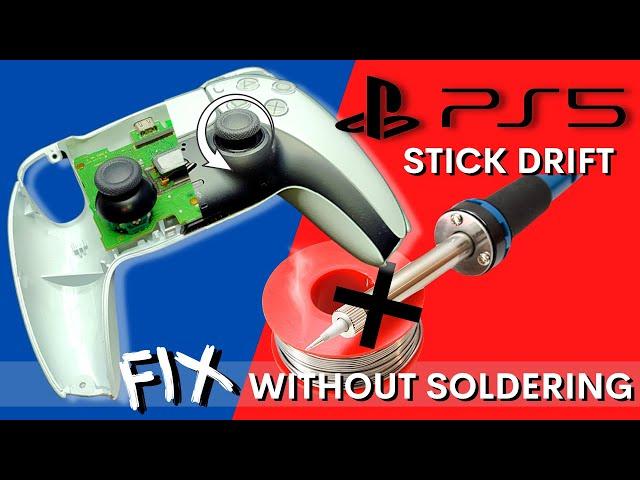 PS 5 Controller drift Fix without soldering