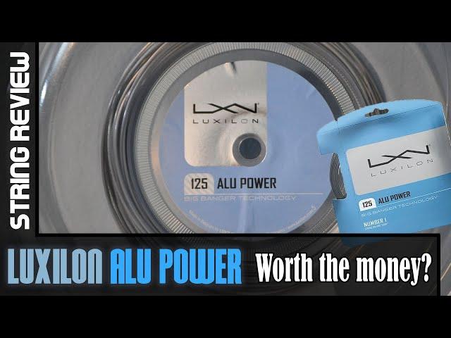 Luxilon Alu Power - worth the money? String Review