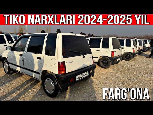 TIKO NARXLARI 2024-2025 YIL 22-DEKABR NARXLARI.FARG’ONA MOSHINA BOZORI