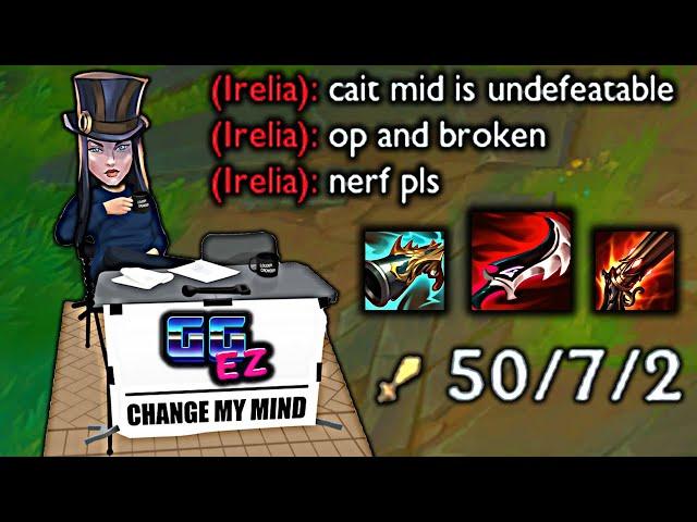 LETHALITY CAITLYN IS THE BEST MIDLANER - CHANGE MY MIND