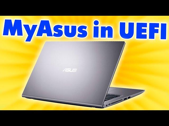 MyAsus in UEFI.Полный обзор BIOS ноутбука