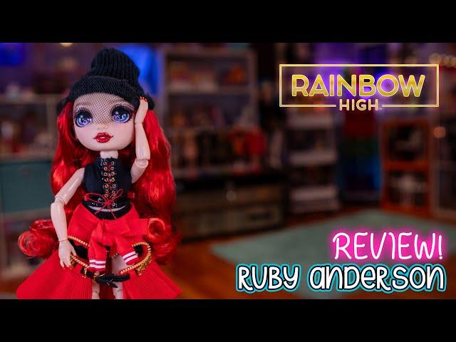 Rainbow High Fantastic Fashion Ruby Anderson Doll Review! (Project Rainbow)