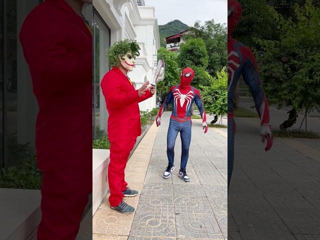 Spiderman and Joker are trending  #shorts TikTok