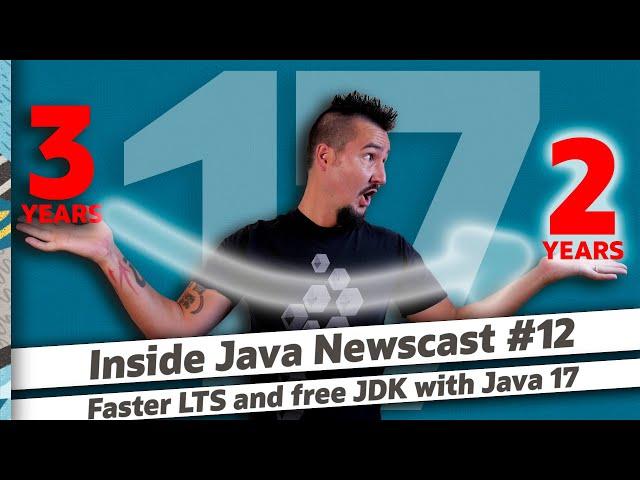 Faster LTS and free JDK with Java 17 - Inside Java Newscast #12