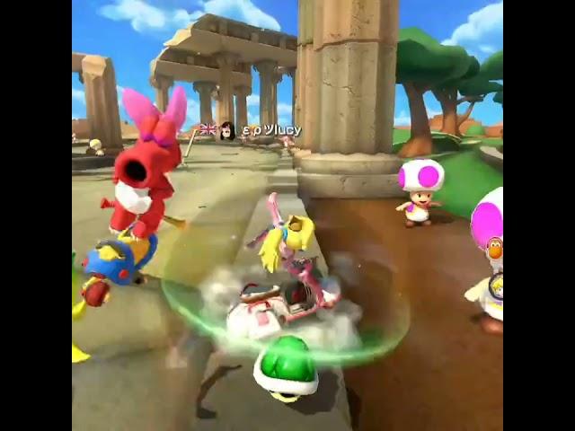 DEFYING THE LAWS OF PHYSICS (Mario Kart 8 Deluxe) #shorts