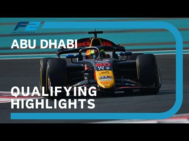 F2 Qualifying Highlights | 2024 Abu Dhabi Grand Prix