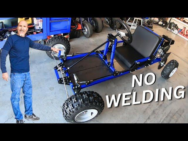 Building a Bolt-Together Go-Kart Kit from GoPowerSports