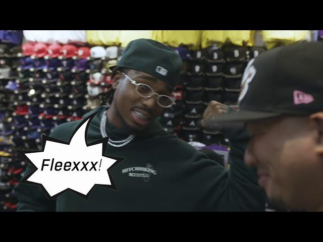 Quavo Adds Drip to His Hats | LIDS