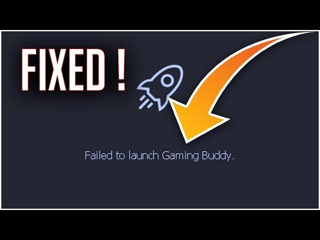 Fix Failed to Launch Gaming Buddy | Tencent Gaming Buddy Issue Fixed | 2019