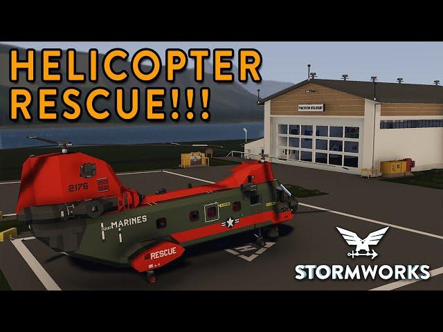 Mountain Helicopter Rescue - Stormworks