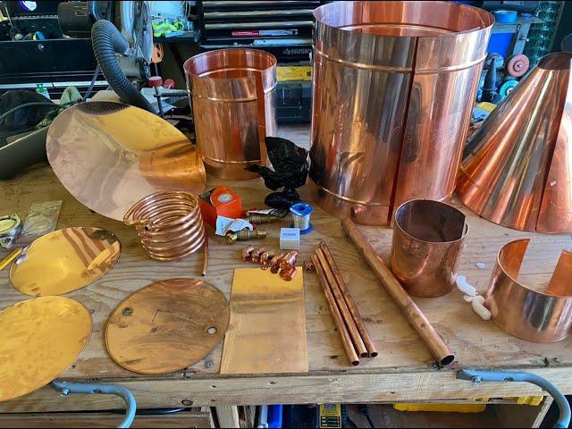 How to build a copper Moonshine Still Part 1 From Distillery Network