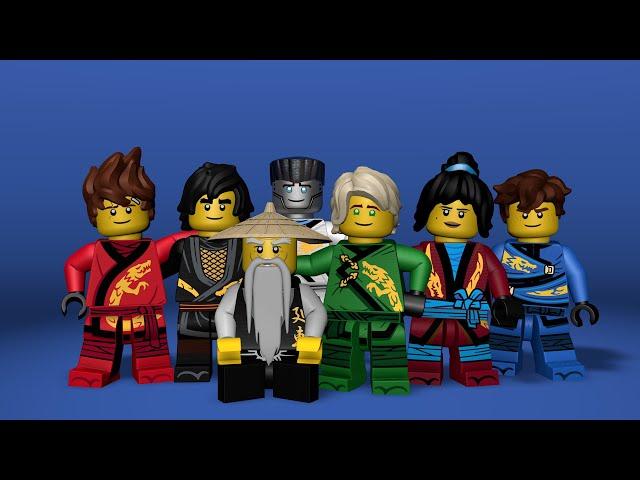 Ninjago season 2 Intro but with legacy suits instead