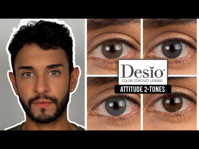 Desio Attitude Collection 2-Tones | Contact Lens Review!