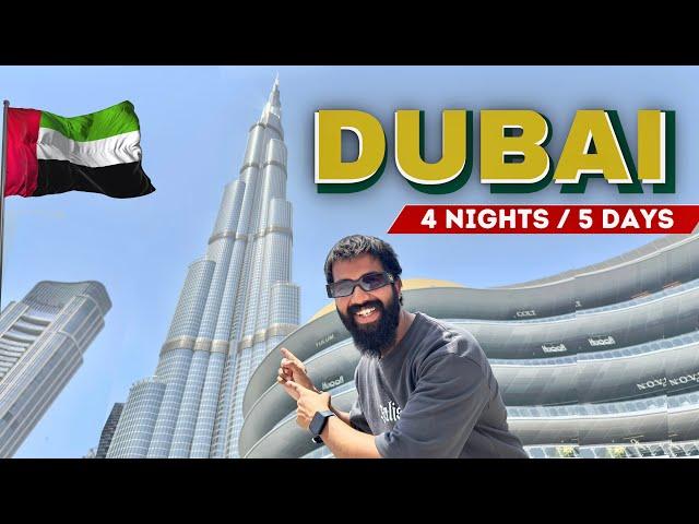 Dubai Tourist Places & COMPLETE itinerary | A-Z Dubai Tour Plan | Dubai Trip 