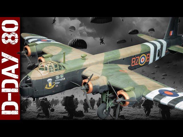 D-Day 80th Anniversary build - Short Stirling (Italeri 1/72 scale model)