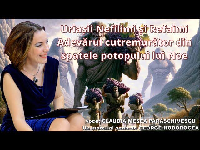 Uriasii Nefilimi si Refaimi * Adevarul cutremurator din spatele potopului lui Noe