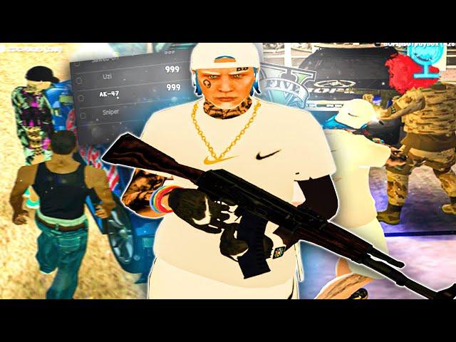 1º RP na Cidade e Roubei 999 Armas   GTA MTA