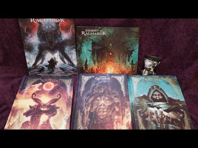 Unboxing 'The Journey to Ragnarok' by Mana Project Studio (5e Books)