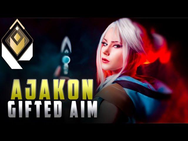 AJAKON - GIFTED AIM | VALORANT MONTAGE #HIGHLIGHTS