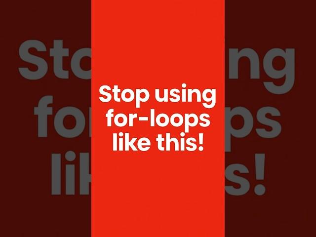 Stop Using for-loops Like This in Java — Use These Instead!