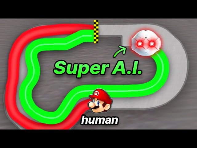 Mario Kart vs… an Actual Super A.I.