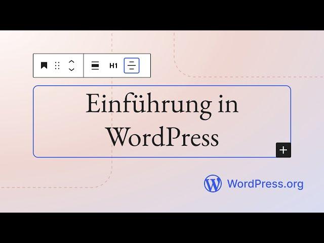 Einführung in WordPress