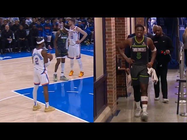 Doris Burke calls SGA a free throw merchant then Anthony Edwards tweaks ankle