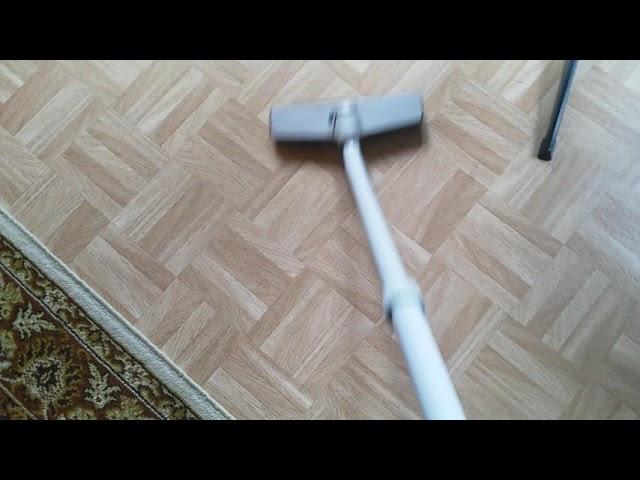 National MC-1120C vacuum cleaner in action