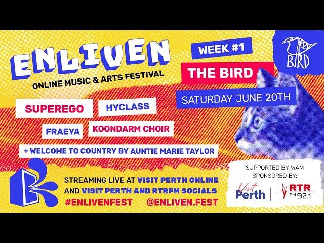 Enliven Online Music & Arts Festival - Starting this Saturday June 20th