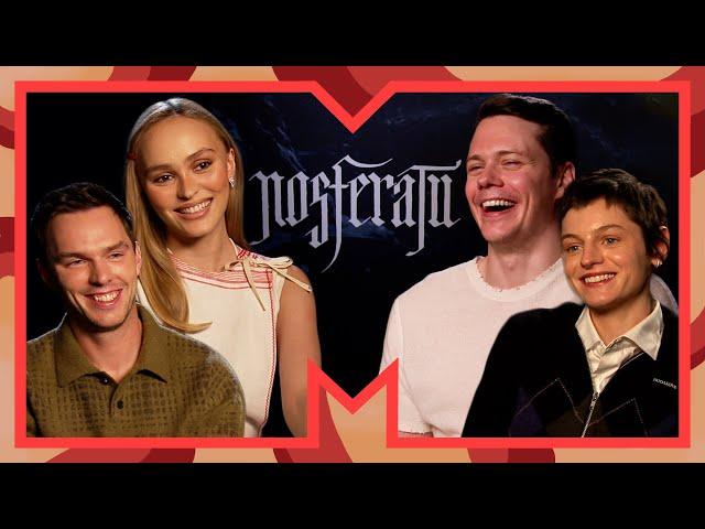 “Edward Cullen Trapped in Count Orlok’s Castle?”  Nosferatu Cast Interview | MTV Movies