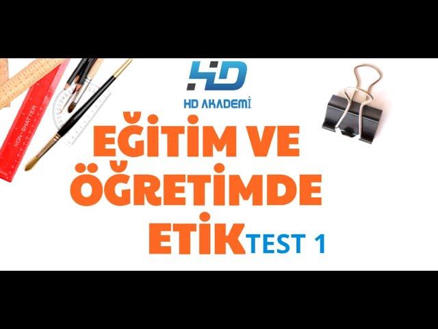 Eğitim ve Öğretimde Etik | Öğretmenlik Mesleği Etik İlkeleri