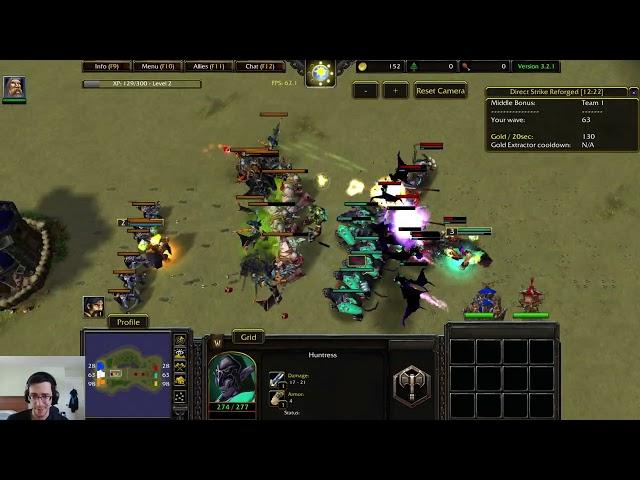 Warcraft 3 Reforged: Direct Strike Reforged - GREED Was NOT The Play! w/ Vimp