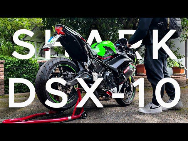 Ninja 650 Auspufftausch! | SHARK DSX-10 Anbau