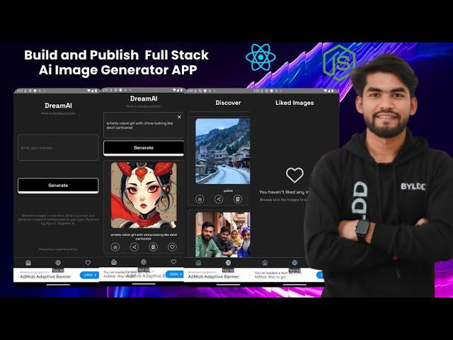 Build a Full Stack AI Image Generator App in React Native,| React Native Vector Icon Setup Part - 3