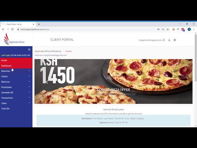 Apptivate Africa Client Portal Overview