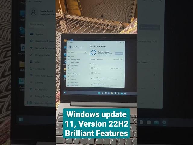 Windows 11 Update, Version 22H2 | Very good Features | Latest version Windows