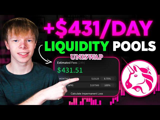 $431 Per Day From Uniswap v3 Liquidity Pools (Passive Income)