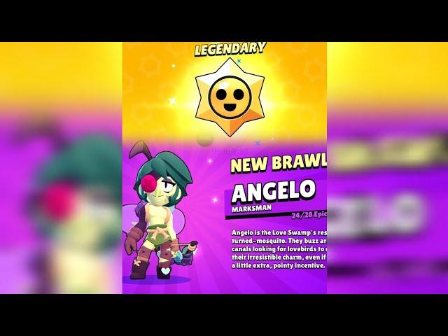 Reached 20,000 in brawl stars and got angelo