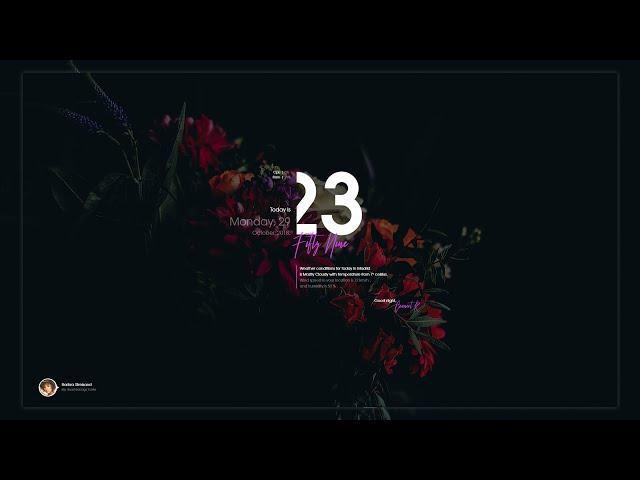 Follower Rainmeter Skin By Hiphopium In Windows 10 2020 | Hatrix Gaming