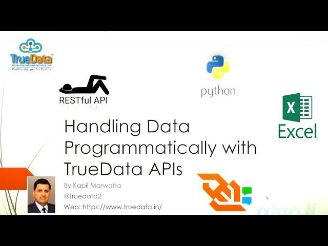 Handling Data Programmatically using TrueData APIs