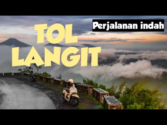 Perjalanan indah menuju TOL LANGIT NEGERI DIATAS AWAN magelang yogyakarta ke telomoyo via dalangan